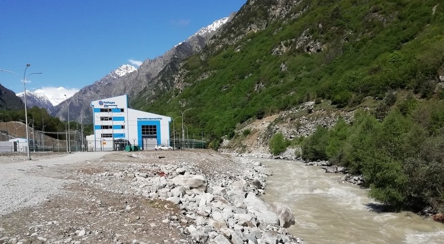 Small hydropower plant Verkhnebalkarskaya in Russia put into commercial operation